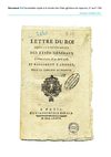 Convocation royale a la reunion des Etats generaux du royaume 27 avril 1789