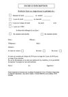 fiche d'inscription