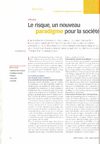 Le risque, un nouveau paradigme pour la société