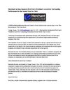 Merchant Services Receives First Data's President's Award for Outstanding Performance for the Second Year in a Row
