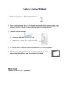 Calibrer le tableau WiiBoard avec Wiimote Smoothboard