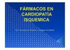Clase 07 - Fármacos en Cardiopatía Isquémica