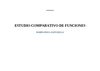ESTUDIO COMPARATIVO DE FUNCIONES