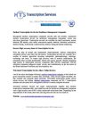 Medical Transcription Service for Healthcare Management Companies