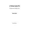 L'amour sans fin - de Jésus
