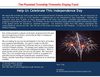 The Plumsted Township Fireworks Fund