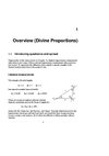 Divine Proportions (mathématiques)