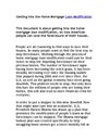 Getting into the Home Mortgage Loan Modification