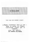 "L'Eglise vue par une femme laïque" par Hélène MUGNIER