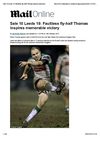Sale v Leeds