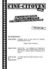 Programme cine-citoyen Dijon mai 2010