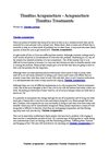 Tinnitus Acupuncture - Acupuncture Tinnitus Treatments