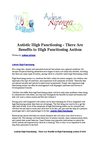 Autistic High Functioning - There Are Benefits to High Functioning Autism