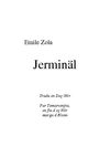 Zola, Germinal, traduit en patois d ech Nör