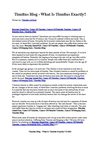 Tinnitus Blog - What Is Tinnitus Exactly