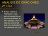 ANÁLISIS DE ORACIONES 1.