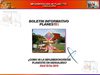BOLETIN INFORMATIVO DE PLANESTIC (ABRIL 30 DEL 2010)