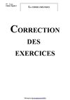 La chimie créatrice (Correction des exercices - Version 2009)