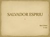Salvador Espriu (Sara Cantero)