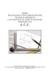 Demo Relazione e documentazione Tecnica ACE