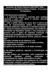 Concursos - Questões De Direito Eleitoral - Provas Mpu