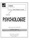 Plaquette Licence Psychologie 2009-2010