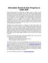Affordable Rental & Sale Property in Delhi NCR