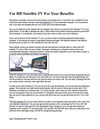 Use HD Satellite TV For Your Benefits