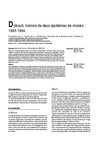 Djibouti : histoire de deux épidémies de choléra (1993-1994)