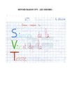 Devoir maison SVT 4ème - LES SEISMES -