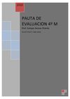pauta de evaluacion diaporama 4ºM