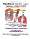 Monday 5/17/2010 The Best Manhattan New York Refinance and Purchase Home Mortgage Rates