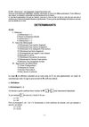 DETERMINANTS