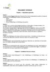 Réglement du réseau des bibliothèques CAPE