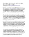 Smart Affiliate Marketing Strategy – Promoting Affiliate Product That Is Proven To Sell