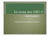 Le cross, vu par les CM1C