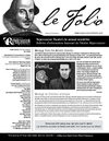 Le Folio, Repercussion Theatre's newsletter, Spring 2010 edition
