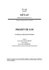 Projet de loi de réforme des collectivités territoriales