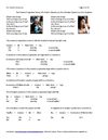 The Present Progressive Tense, Information Questions, Short Answer Questions, Short Answers