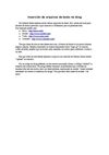 Inserción de arquivos de texto no blog