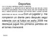 DEPORTES