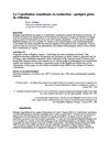 La Constitution canadienne en traduction : quelques pistes de réflexion, RAVI J. GUNNOO, Université de Montréal,...
