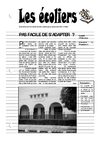 Les Ecoliers n°1 : pas facile de s'adapter ? février 2001