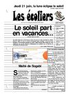 Les Ecoliers n°3 : le soleil part en vacances - juin 2001 