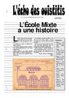 L'echo des ouistitis n°4 : L’École Mixte a une histoire - janvier 2002