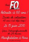 Retraite : à 60 ans NON NE GO CI A BLE