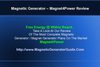 Magnetic Generator Magnet4Power Review