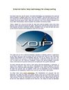 Internet Calls: Voip technology for cheap calling