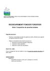 Reglement acquisitions forestieres