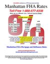 6/1/2010 Today's Manhattan New York FHA Purchase and Refinance Mortgage Rates